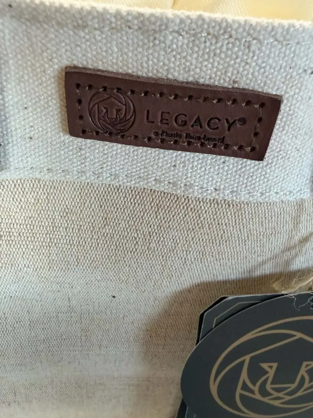 Legacy Picnic Time Pinot Jute 2 Bottle Insulated Wine Bag / Tote